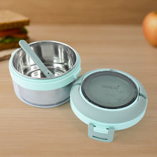 Ganesh Tiara 400ml Stainless Steel Insulated Lunch Box with Leakproof Lid & Folding Spoon