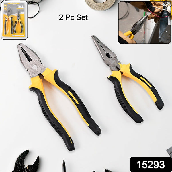 Dual Edge Nose & Flat Plier Set
