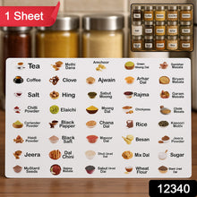 Flavor Mark Spice Jar Labels